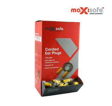 Maxisafe Corded Earplugs