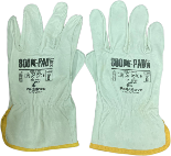 Pad Soft Full Leather Grain Glove